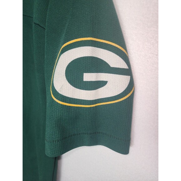 Vintage Brett Favre #4 Green Bay Packers Youth Medium 10/12 Jersey Green - Picture 5 of 10